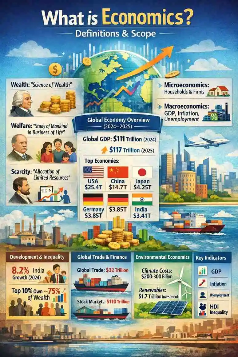 What is Economics Definitions and Scope